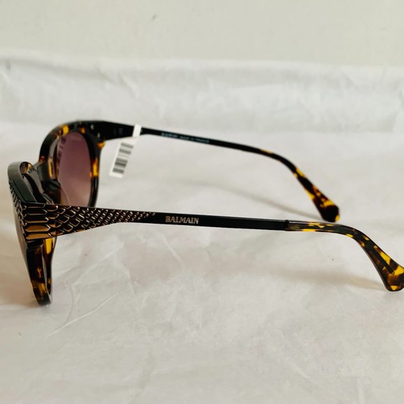 NEW WITH CASE! BALMAIN PARIS 53MM MODIFIED  CAT EYE SUNGLASSES main image 12